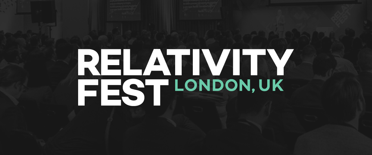 Relativity Fest London Code of Conduct Relativity Fest