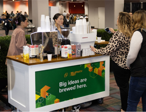 Relativity Fest | Coffee cart