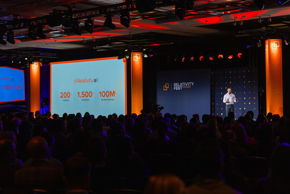 Relativity Fest keynote stage