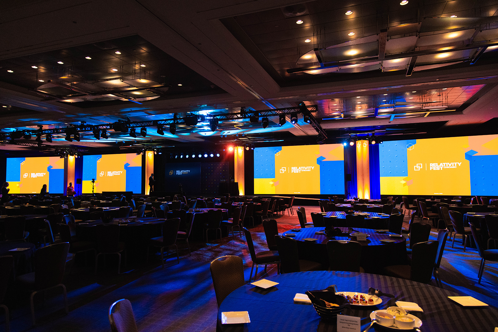 2025 Relativity Innovation Awards stage