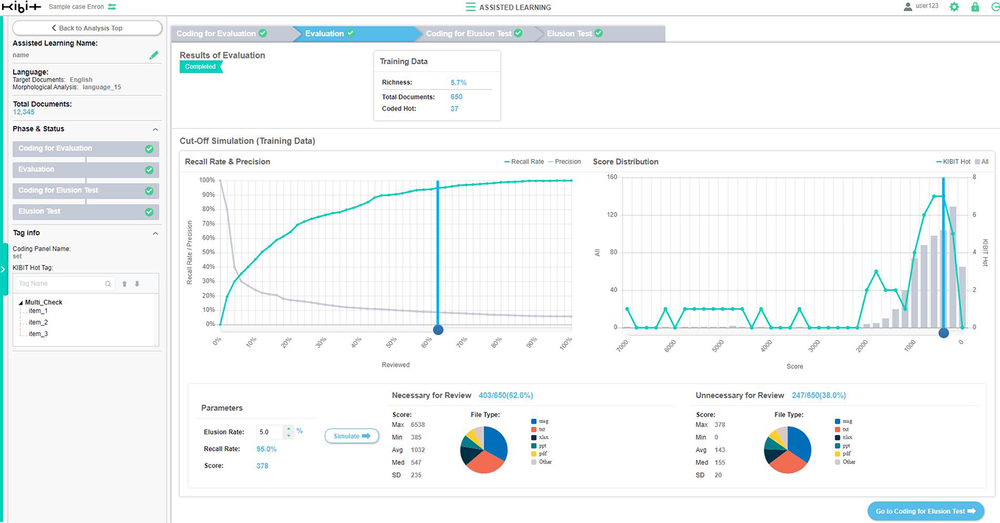 KIBIT Automator (KAM) by FRONTEO Screenshot