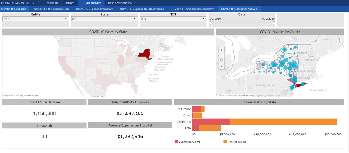 Claims by Deloitte Screenshot