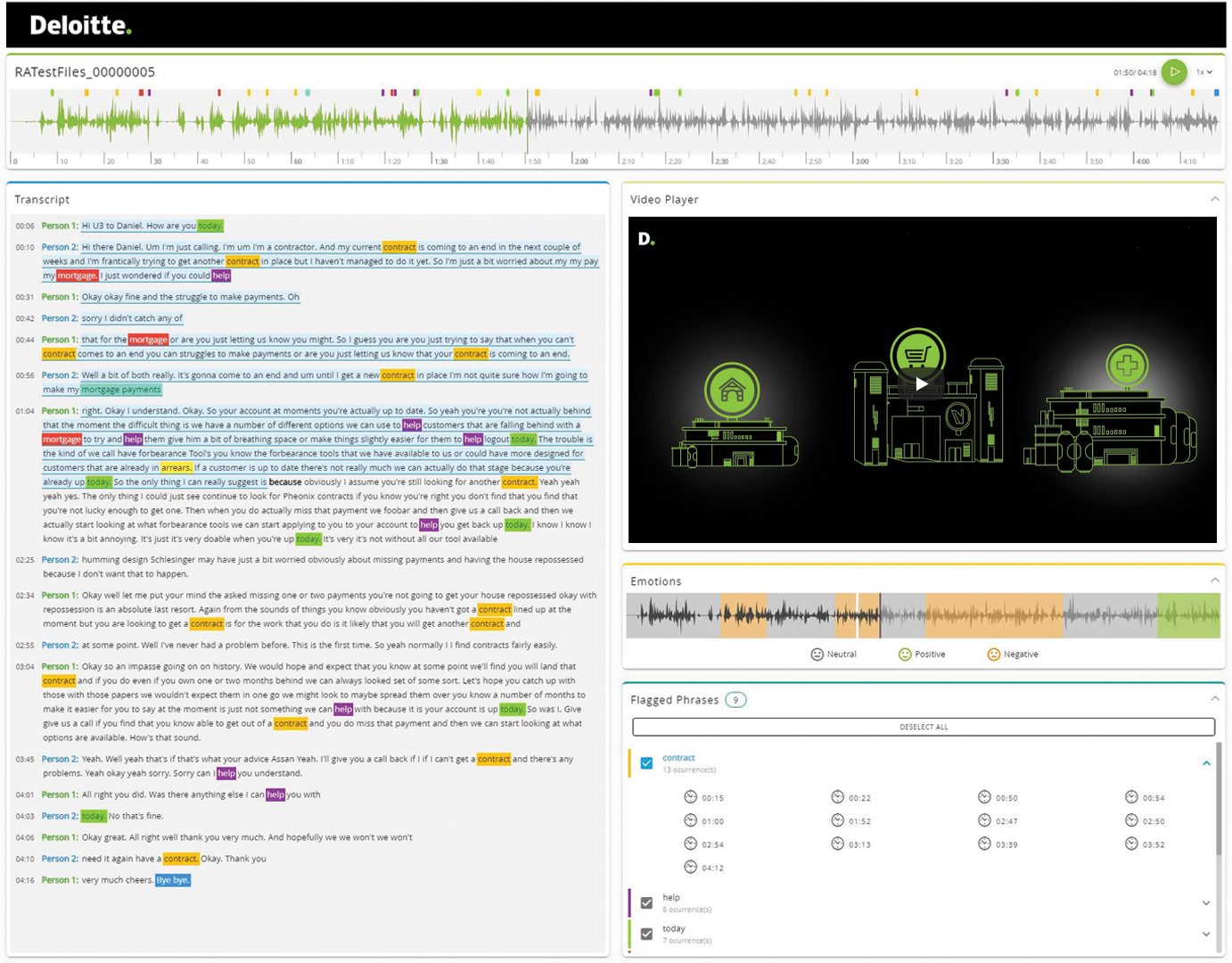 Audio Discovery by Deloitte UK Screenshot