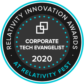 Corporate Tech Evangelist Award