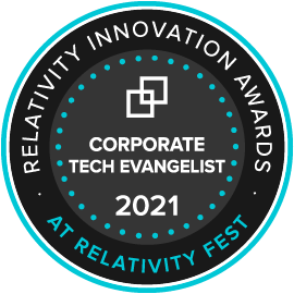 Corporate Tech Evangelist Award